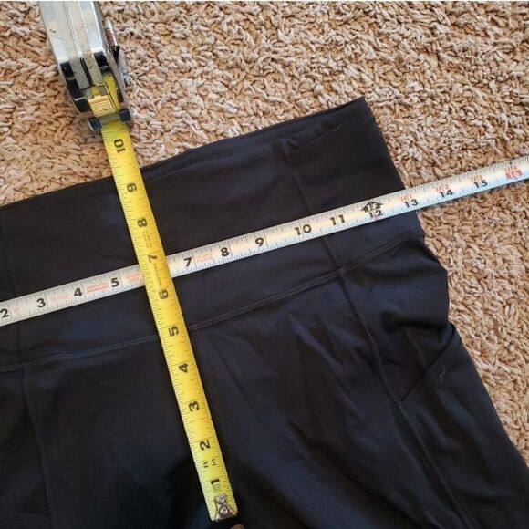 Lululemon Fast and Free Nulux Capri Black Leggings - 6 - Picture 11 of 12